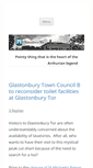 Mobile Screenshot of glastonburytor.co.uk